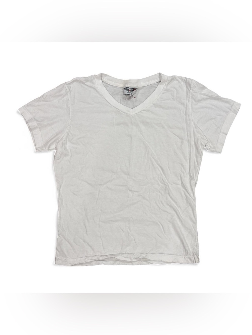 90’s vintage Hard Tail v neck fitted tee shirt